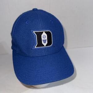 Duke Blue Devils Hat Cap Strap Back NCAA Basketball Wool Blend Ball Cap Nike